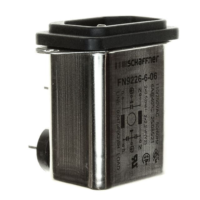 FN9226-6-06 Schaffner EMC Inc.  Modules d'entrée d'alimentation (PEM)